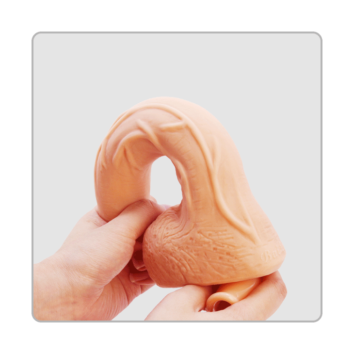 PRETTY LOVE BEAUTIFUL JACK dildo pene consolador realista en silicona con ventosa de succión 260X50mm, flexibilidad