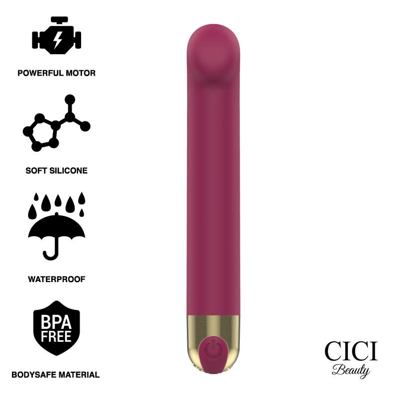 CICI BEAUTY CLIT vibrador para clítoris en silicona con USB