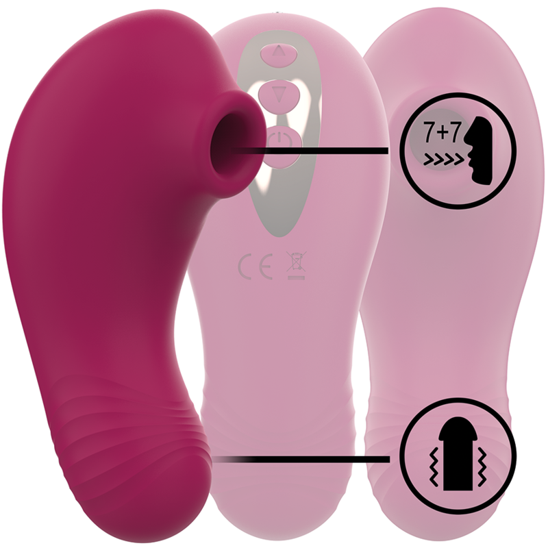 RITHUAL SHUSHU PRO vibrador y succionador de clítoris de bolsillo orquidea, funciones