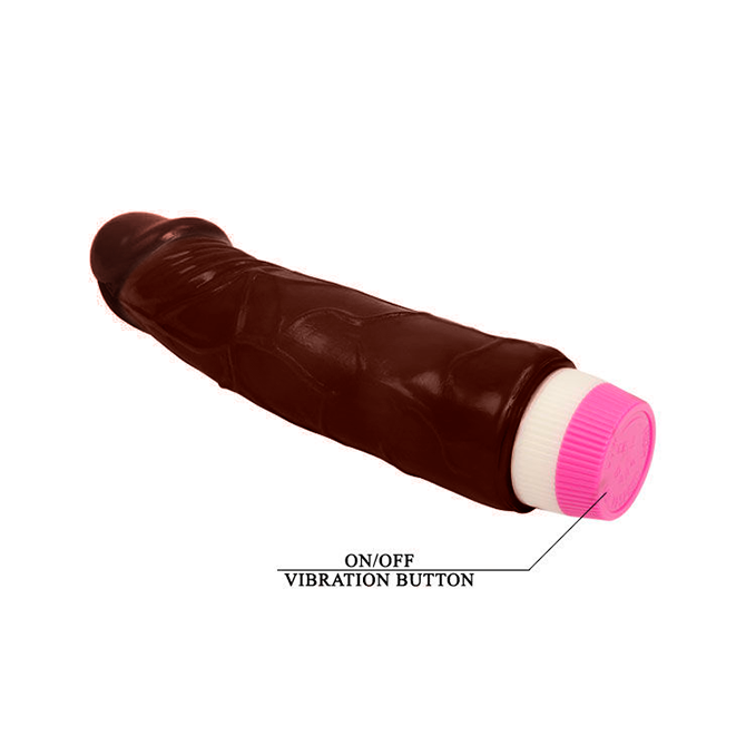 BAILE FANTASY dildo pene consolador realista vibrador en silicona mulato, indicaciones
