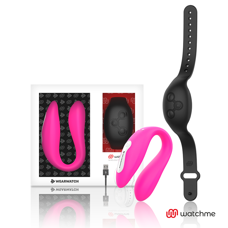 WEARWATCH DUAL vibrador dual con reloj control remoto, con empaque original